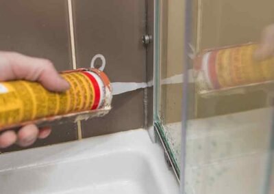 DIY Courses - sealing a shower
