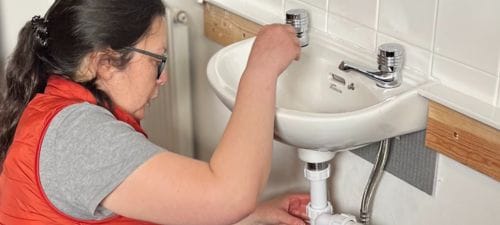 Learn to change a tap on our Beginners DIY Course